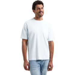 No Excess T-shirt crewneck solid heavy interl sky