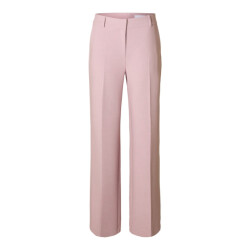 Selected Femme slwrita mw wide pant mel noos 16094206 bleached mauve