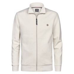 Petrol Industries men sweater collar zip m-1060-swc333 0112 seashell