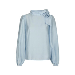 Neo Noir selene crisp blouse 167253 145 light blue