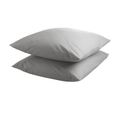 DoubleDry Kussensloop 2 stuks 100% natuurlijk katoen 2x 60x70 -