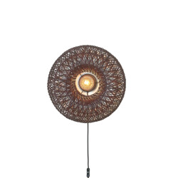 Good&Mojo Wandlamp arizona bordeaux Ø50cm