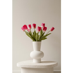 Indore Home Zijdenboeket tulpen lichtroze