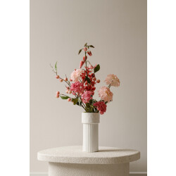 Indore Home Cadeau zijdenboeket roze