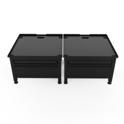 Wasophoogte Wasmachine verhoger – novapro met lade en plateau –