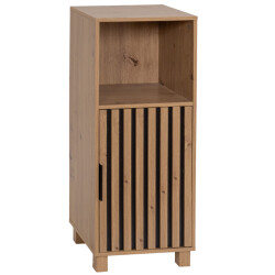 4bathroomz Parma badkamerkast halfhoog 86 cm in houtlook -