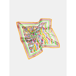 Mucho Gusto ® sjaal burano symmetrische golf print