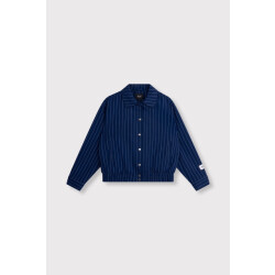 Alix The Label Clean striped bomber dessin