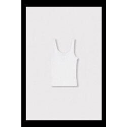 Alix The Label Rib tank top off-white