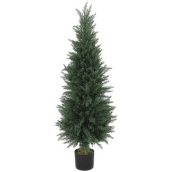 4goodz Kunstplant cipres met 638 bladeren in met pot uv-bestendig ook voor buiten