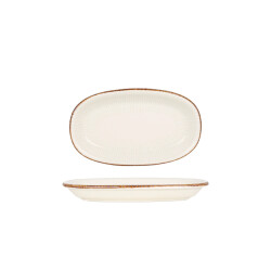 By Bone Serveerschaal grace porselein 24x14.5 cm set van 2