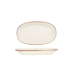 By Bone Serveerschaal grace porselein 29x17.5 cm set van 2