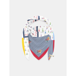 Mucho Gusto ® sjaal st. tropez maritiem patchwork