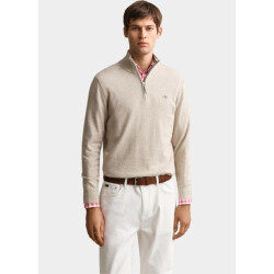 Gant Half zip klassieke sweater van katoen 8030564/198