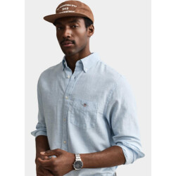 Gant Overhemd heren overoverhemd van linnenmix 3250082/450