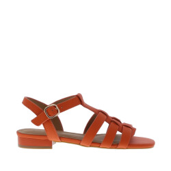 Di Lauro Desiree vlecht sandaal | maat: | | dames | leer