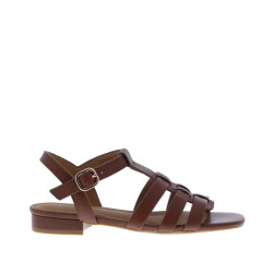 Di Lauro Desiree vlecht sandaal | maat: | | dames | leer