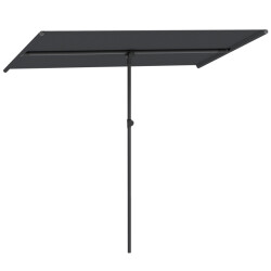 4goodz Parasol 180 graden draaibaar en hoogte verstelbaar 150x205cm -