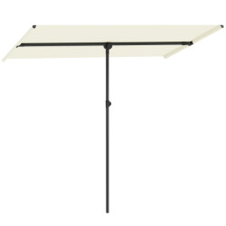 4goodz Parasol 180 graden draaibaar en hoogte verstelbaar 150x205cm -
