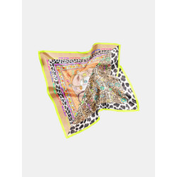 Mucho Gusto ® sjaal burano small luipaard bloem print