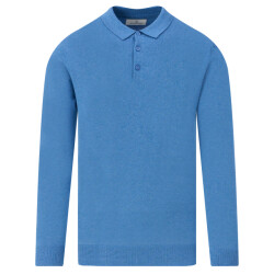 The Blueprint Polo true navy melange