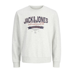 Jack & Jones Heren trui jjelogo sweatshirt logo print