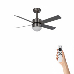 Cool Breeze Fluisterstille plafondventilator lindholm Ø150cm afstandsbediening & timer