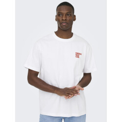 Only & Sons Onsfred life foodie rlx ss tee