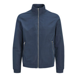 Jack & Jones Heren plus size bomberjack jjerush zomerjas effen donker