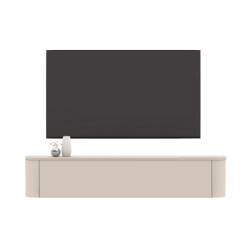 CaliCosy Hangend tv-meubel met 1 klepdeur kasjmier l 180 cm bora