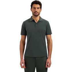 No Excess Polo travel jersey sedoc dark steel