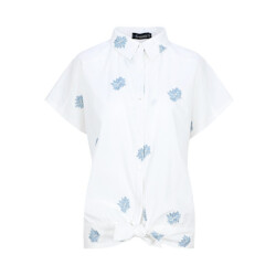 G-Maxx Blouse arlise-offwhite/celestial blue