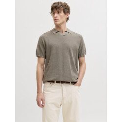 Jack & Jones Jjhill knit split neck ss26