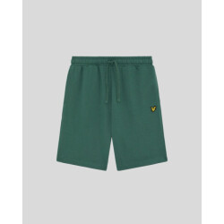 Lyle and Scott Plaimn sweat short donker