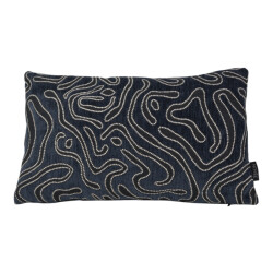 NOVÉE Sierkussen chenille flow | 30 x 50 cm | velvet/polyester
