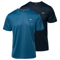 Hi-Tec Heren jodin training t-shirt (set van 2)