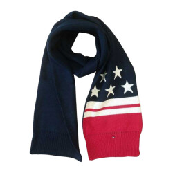 Tommy Hilfiger Gebreide sjaal met sterren voor kinderen