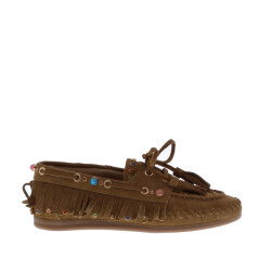 Miss Behave Fosca dames loafer | maat: | kleur: | dames loafers | materiaal: suède
