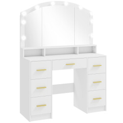 4goodz Hollywood kaptafel met 10 led 110x40x150cm -