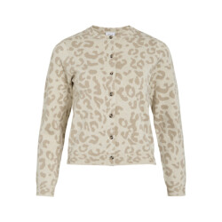 Vila 14113500 vimayas o-neck l/s knit cardigan