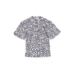 Garcia Jeans Top ss ecru dessin