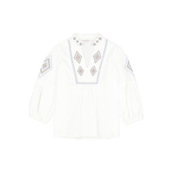 Garcia Jeans Blouse ls off-white