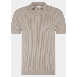 Born with Appetite Polo heren richard knitted polo ss halfz bwa26106ri21/2501