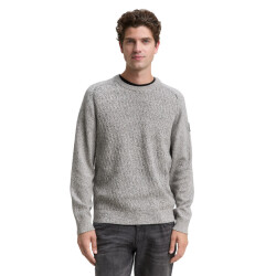 Tom Tailor Structured multicolor crewneck