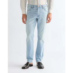Wrangler Greensboro heren regular straight-fit jeans firelight blue