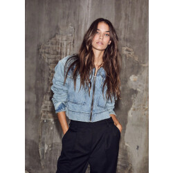 Haute L'Amitié Haute l’amitié meliza crop denim jacket