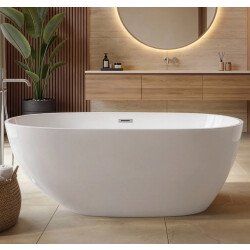 Badplaats Ligbad peru 170 x 80 x 58 cm vrijstaand bad hoogglans