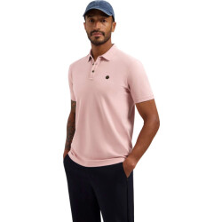 No Excess Polo short sleeve basic light mauve