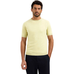 No Excess Pullover short sleeve crew neck mel yellow