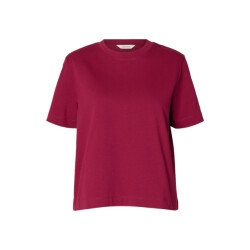 Selected Femme slwessential ss boxy tee noos 16087919 anemone